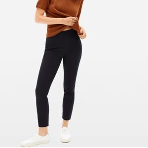 Everlane side zip stretch cotton pant, size 10
